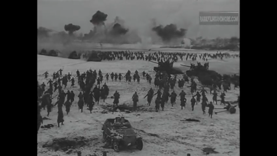 Meeting of Soviet Tank Corp and Mobile Division